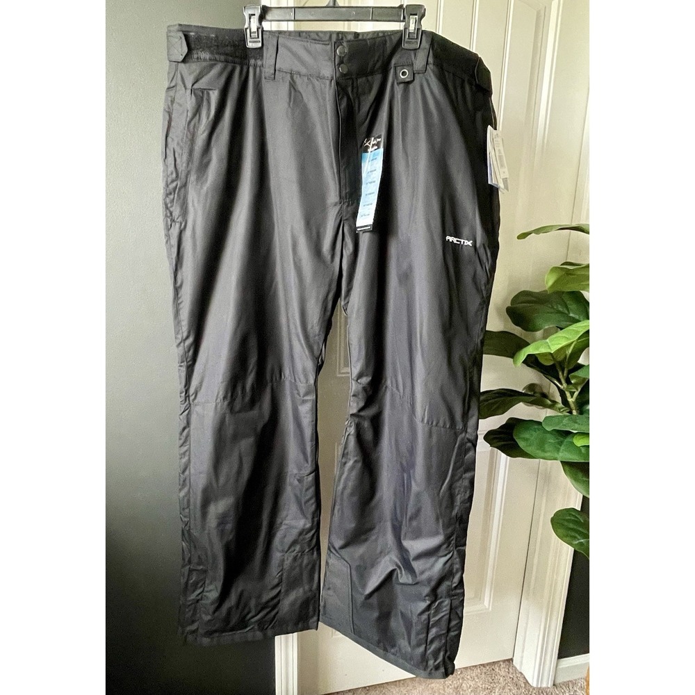 ARCTIX ThermaTech Snow Pants Men's Tall 3XL Black Insulated Outdoor NWT